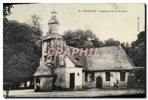 Cartes postales Honfleur Chapelle de ND de Grace