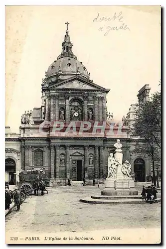 Ansichtskarte AK Paris L'Eglise de la Sorbonne