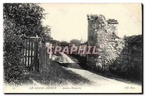 Cartes postales Le Grand Andely Anciens Remparts