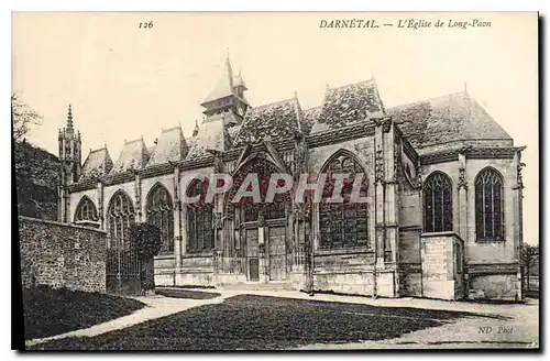 Cartes postales Darnetal L'Eglise de Long Paon