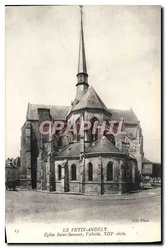 Cartes postales Le Petit Andely Eglise Saint Sauveur l'Abside