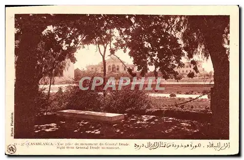 Cartes postales Casablanca Vue prise du monument du General Drude