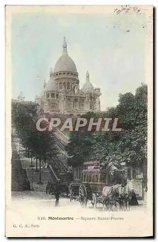 Cartes postales Montmartre Square Sainte Pierre