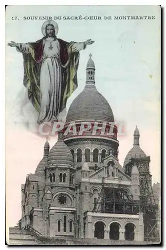 Cartes postales Souvenier du Sacre Coeur de Montmartre