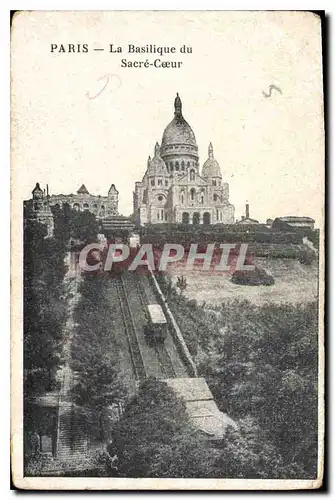 Cartes postales Paris La Basilique du Sacre Coeur