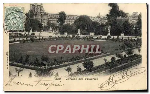 Cartes postales Paris Jardin des Tuileries