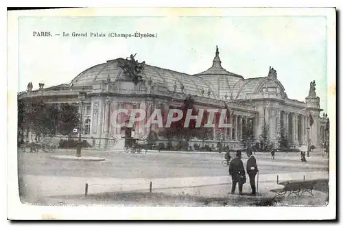 Ansichtskarte AK Paris Le Grand Palais Champs Elysees