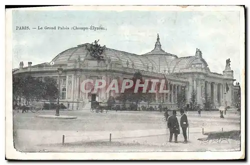 Ansichtskarte AK Paris Le Grand Palais Champs Elysees