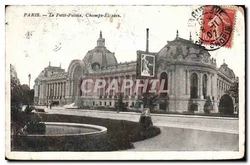 Ansichtskarte AK Paris Le Petit Palais Champs Elysees