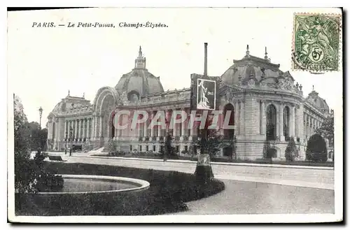 Ansichtskarte AK Paris Le Petit Palais Champs Elysees