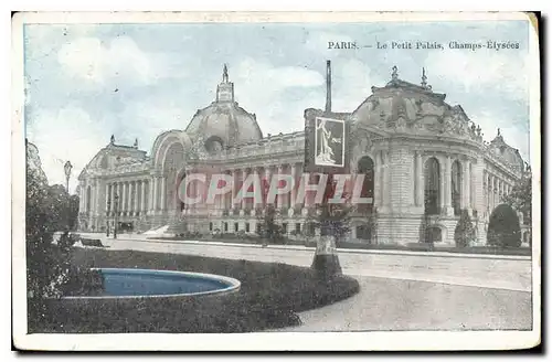 Ansichtskarte AK Paris Le Petit Palais Champs Elysees