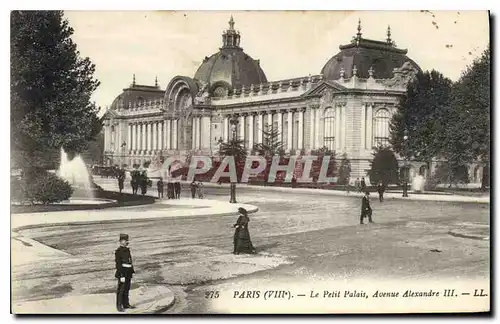 Ansichtskarte AK Paris Le Petit Palais Avenue Alexandre III