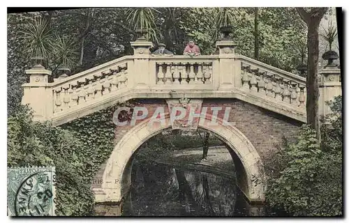 Ansichtskarte AK Paris Parc Monceau Le Pont