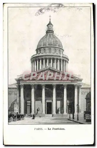 Cartes postales Paris Le Pantheon