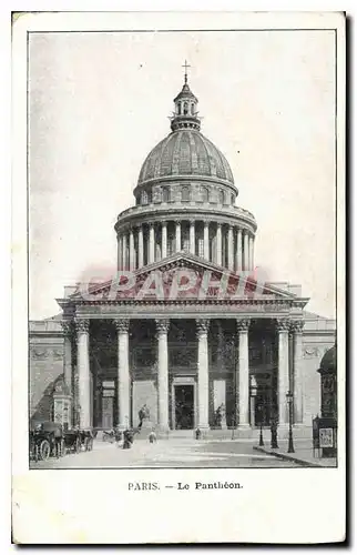 Cartes postales Paris Le Pantheon