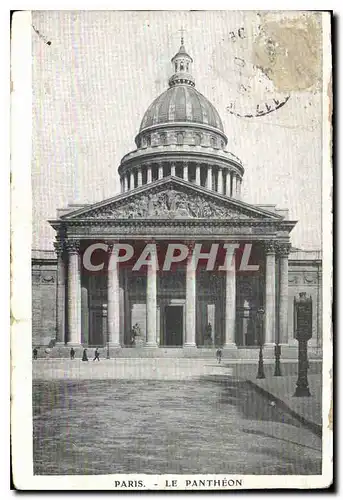 Cartes postales Paris Le Pantheon