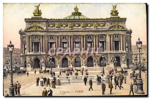 Cartes postales L'Opera Paris