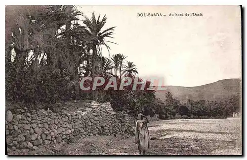 Cartes postales Bou Saada Au bord de l'Oasis
