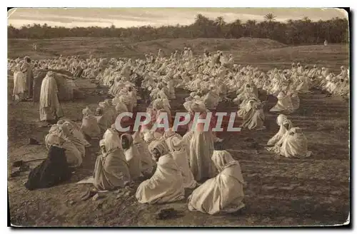 Cartes postales Scenes Algeriennes La Grande Priere