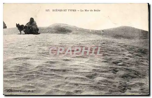 Cartes postales Scenes et Types La Mer de Sable