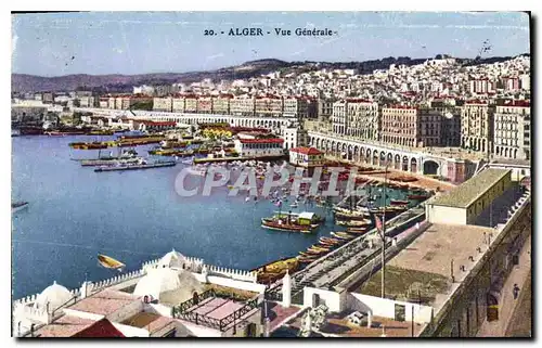 Cartes postales Alger Vue Generale