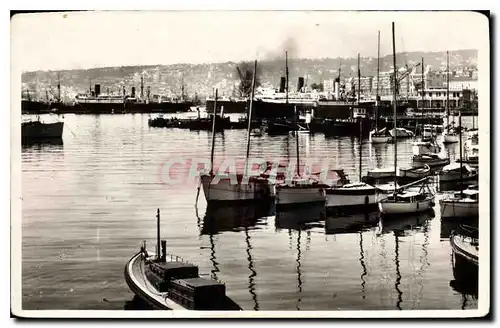 Ansichtskarte AK Alger La gare maritime Les courriers de France Bateaux