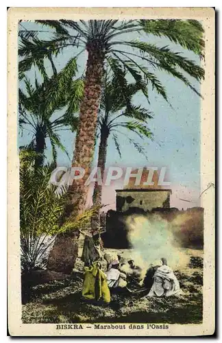 Cartes postales Biskra Marabour dans l'Oasis
