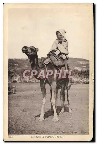 Cartes postales Scenes et Types Mehari