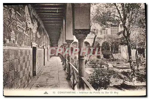 Cartes postales Constantine Interieur du Palais du Dar el Bey