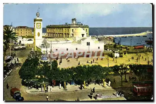 Cartes postales Alger La Mosquee