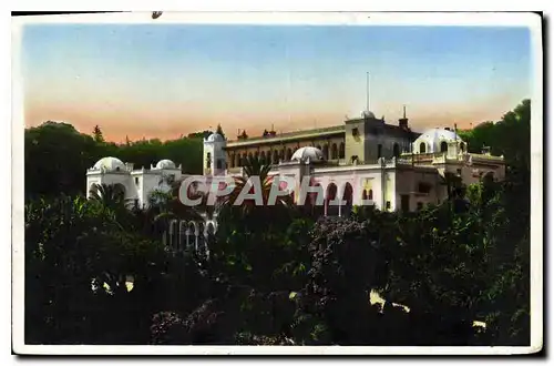 Ansichtskarte AK Alger Palais d'ete de M le Gouverneur de l'Algerie et ses Jardins