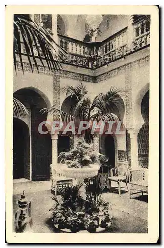 Cartes postales Alger Palais d'Ete Salon Mauresque