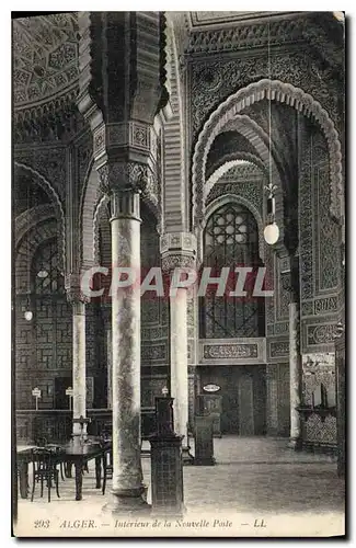 Cartes postales Alger Interieur de la Nouvelle Poste