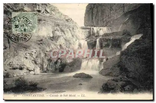 Ansichtskarte AK Constantine Cascade de Sidi Micid