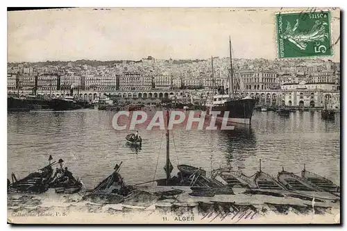Cartes postales Alger Bateau