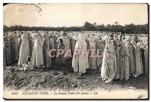 Cartes postales Scenes et Types La Grande Priere