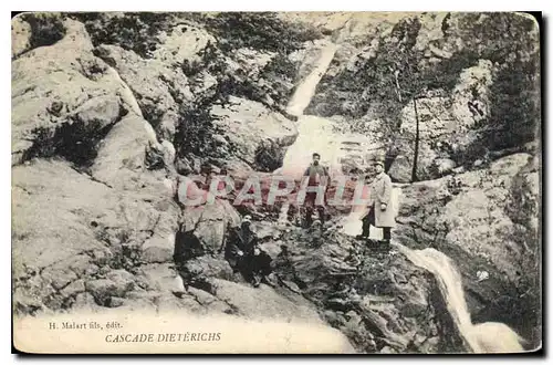 Cartes postales Cascade Dieterichs