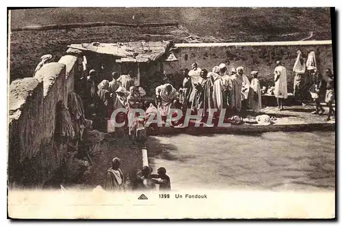 Cartes postales Un Fondouk