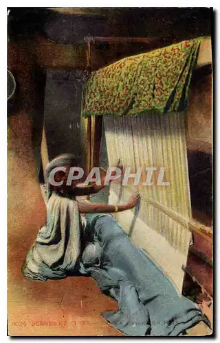 Cartes postales Scenes et Types