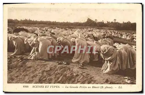 Cartes postales Scenes et Types La Grande Prieure au Desert