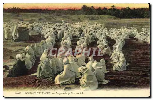 Cartes postales Scenes et Types La grande prieure