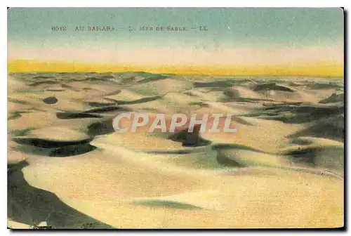 Cartes postales Au Sakara La Mer de Sable