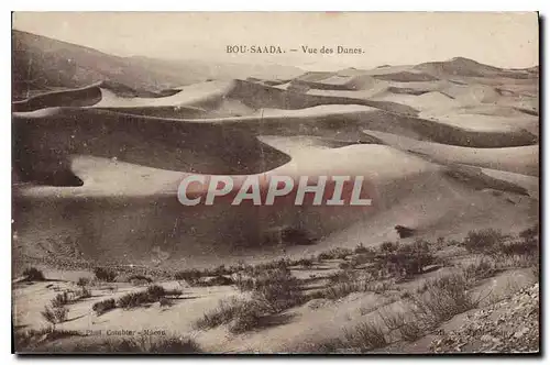 Cartes postales Bou Saada Vue des Dunes