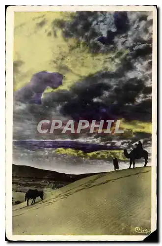 Cartes postales L Afrique Les amonces de l'Orage au Desert