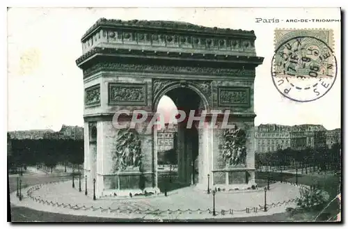 Cartes postales Paris Arc de Triomphe