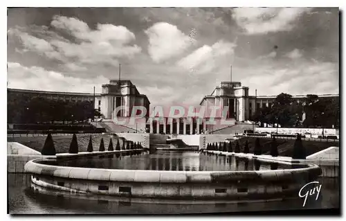 Ansichtskarte AK Paris Le palais de Chaillor vu des jardins