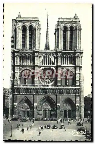 Ansichtskarte AK Paris Facade de Notre Dame