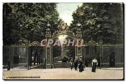 Ansichtskarte AK Paris La Grille du Parc Monceau