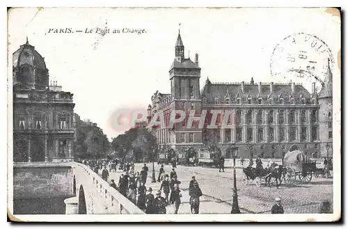 Ansichtskarte AK Paris Le Pont au Change