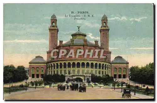 Cartes postales Paris Le Trocadero